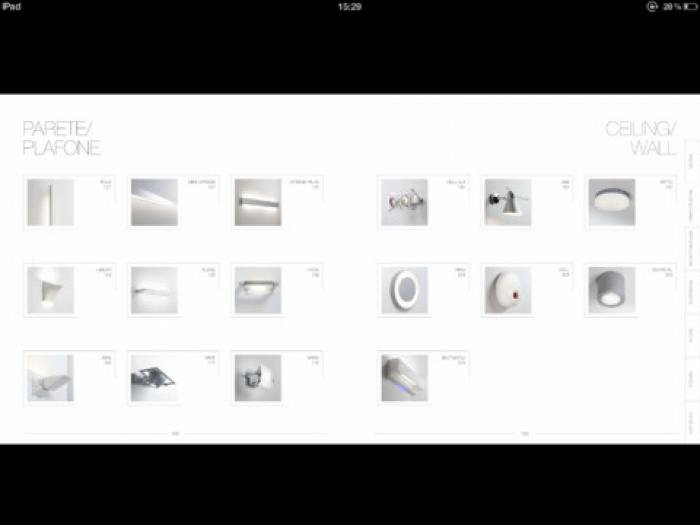 Biffi Luce iPad App. Light touch.