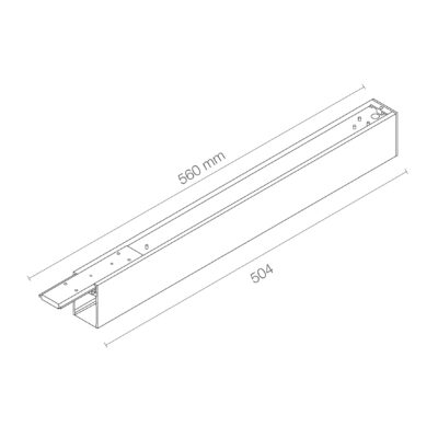 MODULO DI ALIMENTAZIONE CON DRIVER 75W 48V e CAVO 3×0,75 mmq 200cm per sistemi ON-OFF